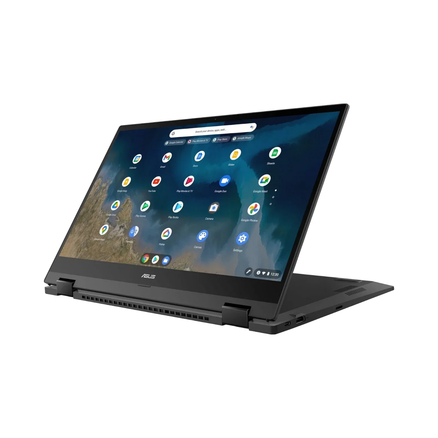 ASUS Chromebook Flip CM5 15.6" Multi-Touch 2-in-1 Laptop, AMD Ryzen 3 3250C, 4GB DDR4 RAM, 64GB eMMC