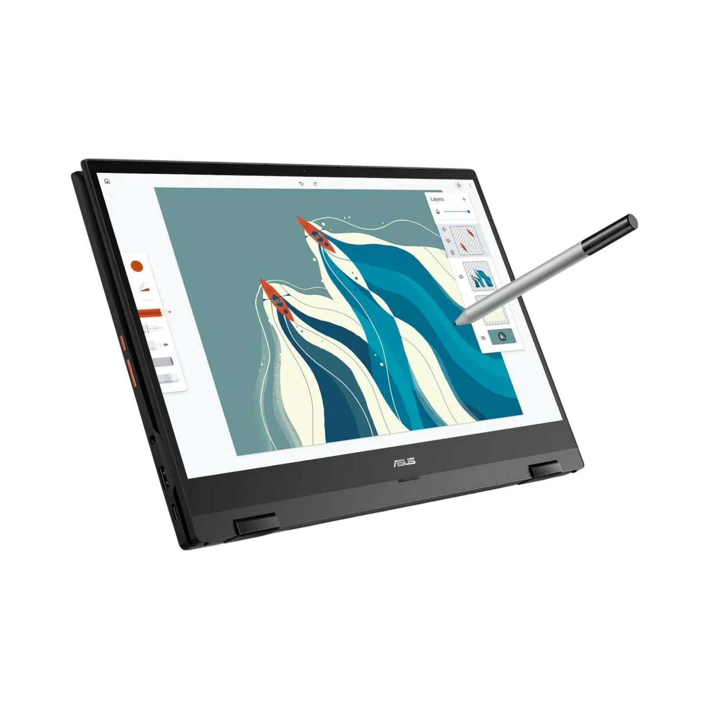 ASUS Chromebook Flip CM5 15.6" Multi-Touch 2-in-1 Laptop, AMD Ryzen 3 3250C, 4GB DDR4 RAM, 64GB eMMC