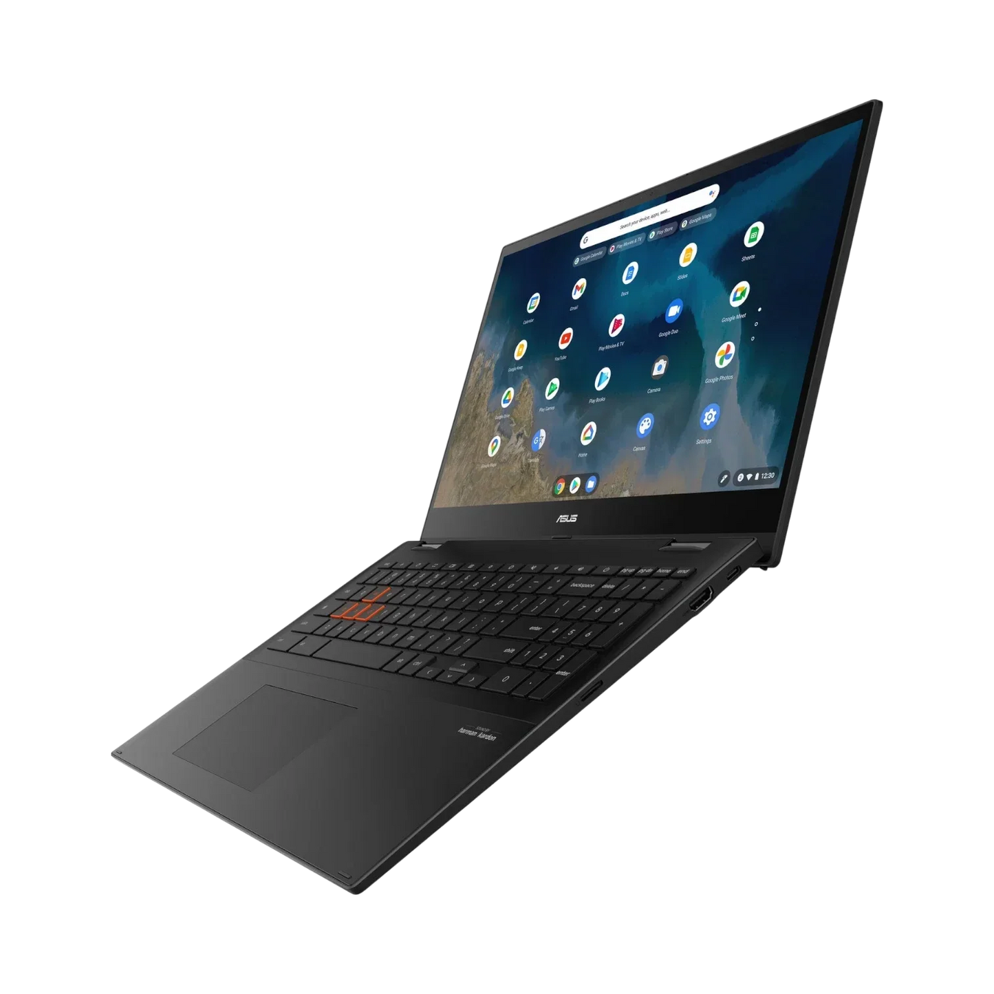 ASUS Chromebook Flip CM5 15.6" Multi-Touch 2-in-1 Laptop, AMD Ryzen 3 3250C, 4GB DDR4 RAM, 64GB eMMC