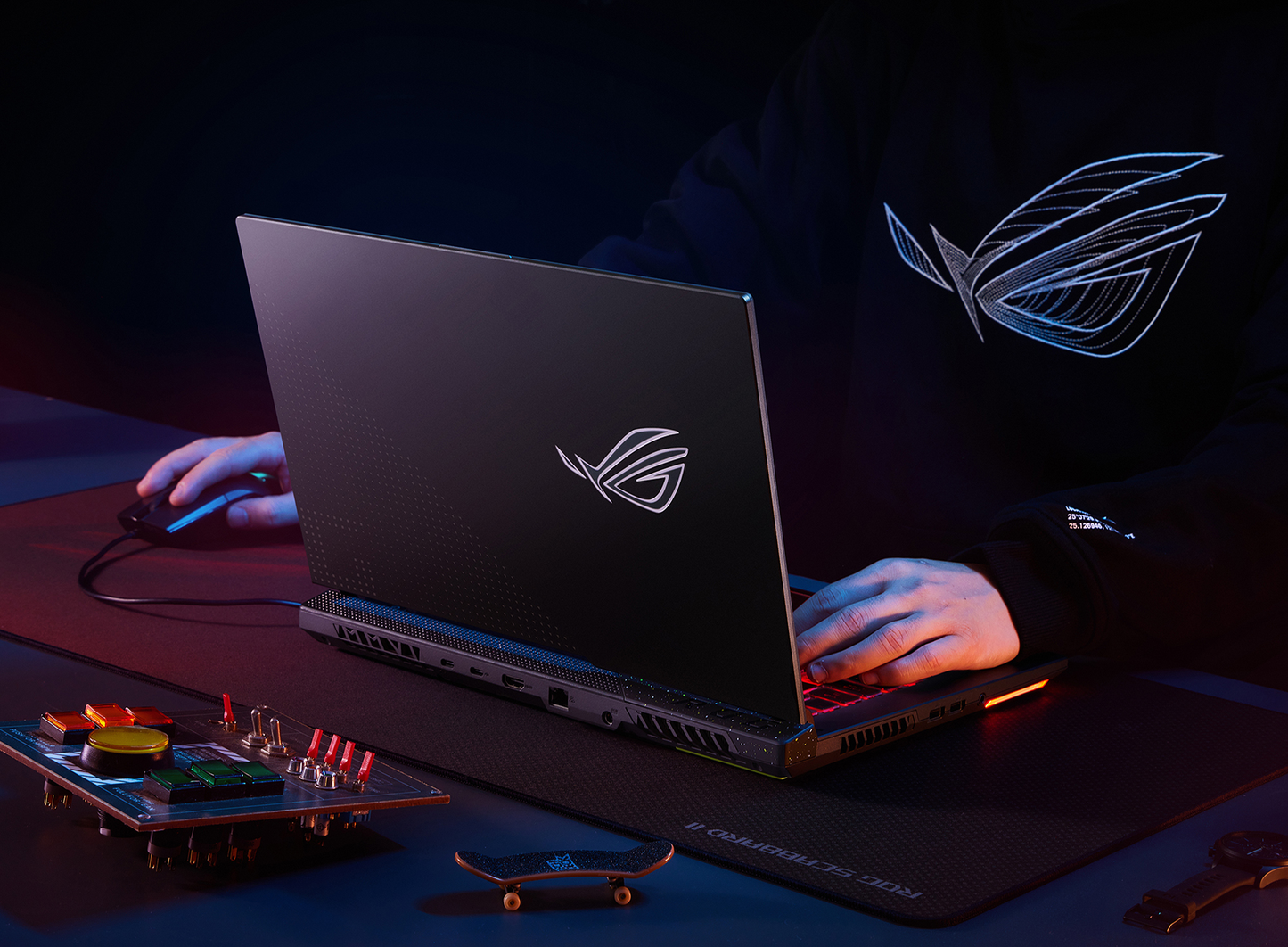 ASUS ROG Strix G17 17.3" Gaming Laptop, AMD Ryzen 7 6800H, NVIDIA RTX 3050, 16GB DDR5 RAM, 512GB SSD (Eclipse Gray)