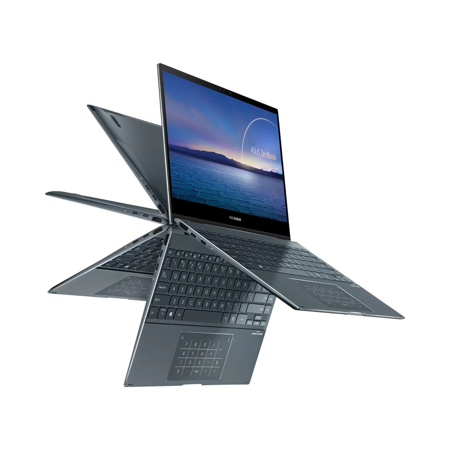 ASUS ZenBook Flip 13 13.3" Multi-Touch 2-in-1 Laptop, Intel Core i7-1165G7, 16GB RAM. 512GB SSD