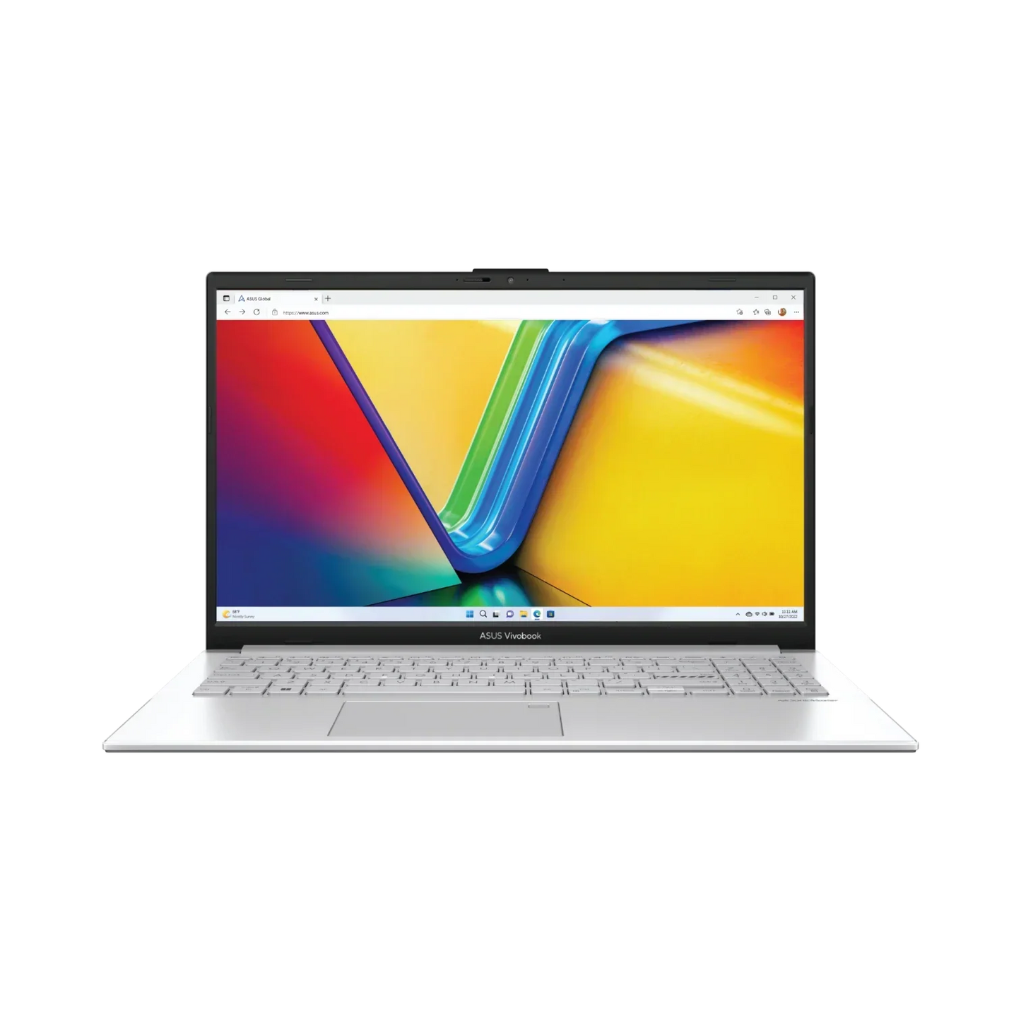 ASUS Vivobook Go 15.6" Slim Laptop, AMD Ryzen 5 7520U, 8GB RAM, 512GB SSD (Cool Silver)