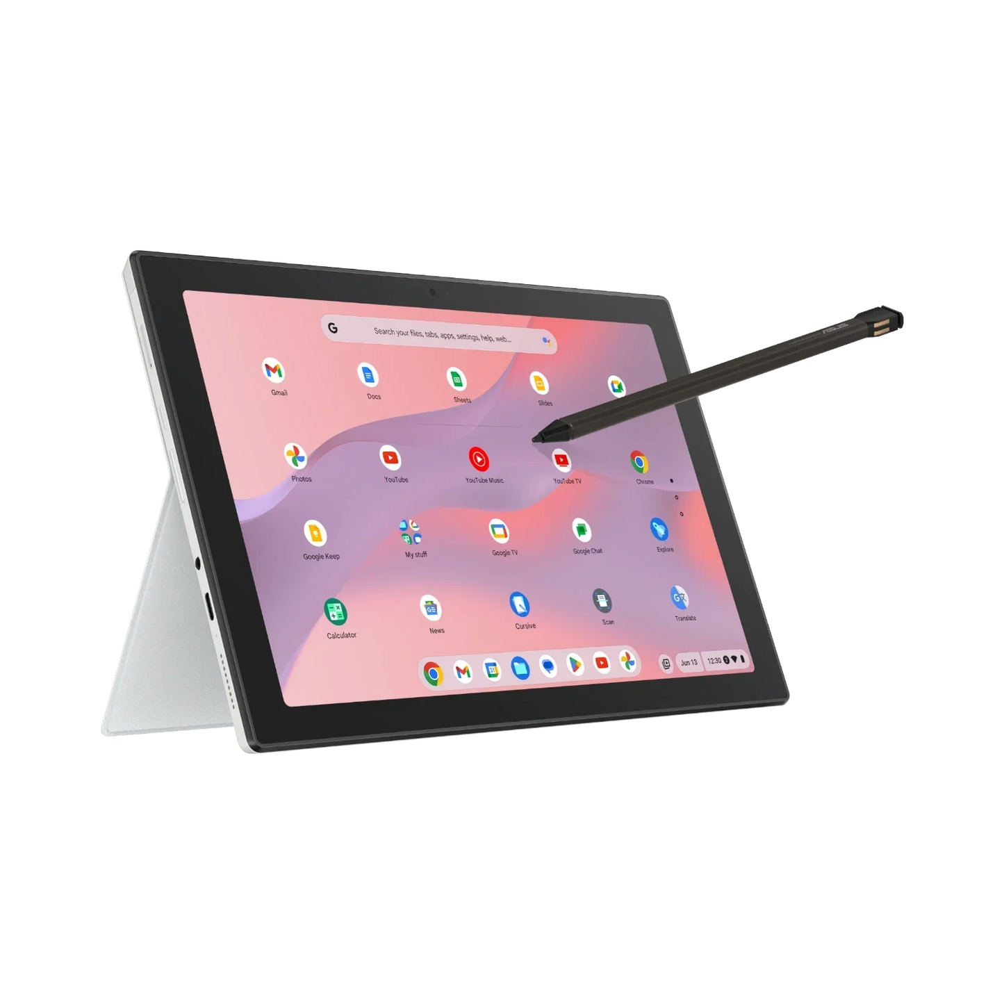ASUS Chromebook 10.5" Touch Laptop, MediaTek Kompanio 520, 8GB RAM, 128GB eMMC