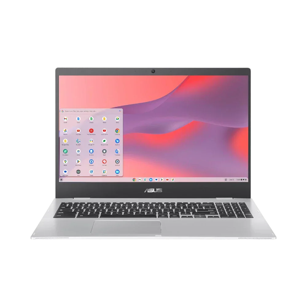 ASUS Chromebook CX1 15.6" Laptop, Intel Celeron N4500, 8GB RAM, 64GB eMMC