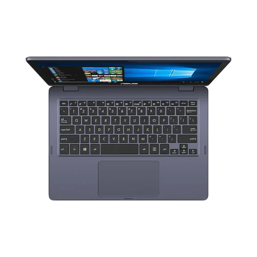 ASUS Vivobook 11.6" 2-in-1 Touchscreen Laptop, Intel Celeron N3350, 4GB RAM, 64GB eMMC (Star Grey)