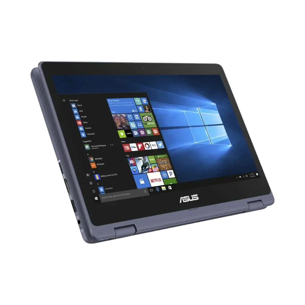 ASUS Vivobook 11.6" 2-in-1 Touchscreen Laptop, Intel Celeron N3350, 4GB RAM, 64GB eMMC (Star Grey)