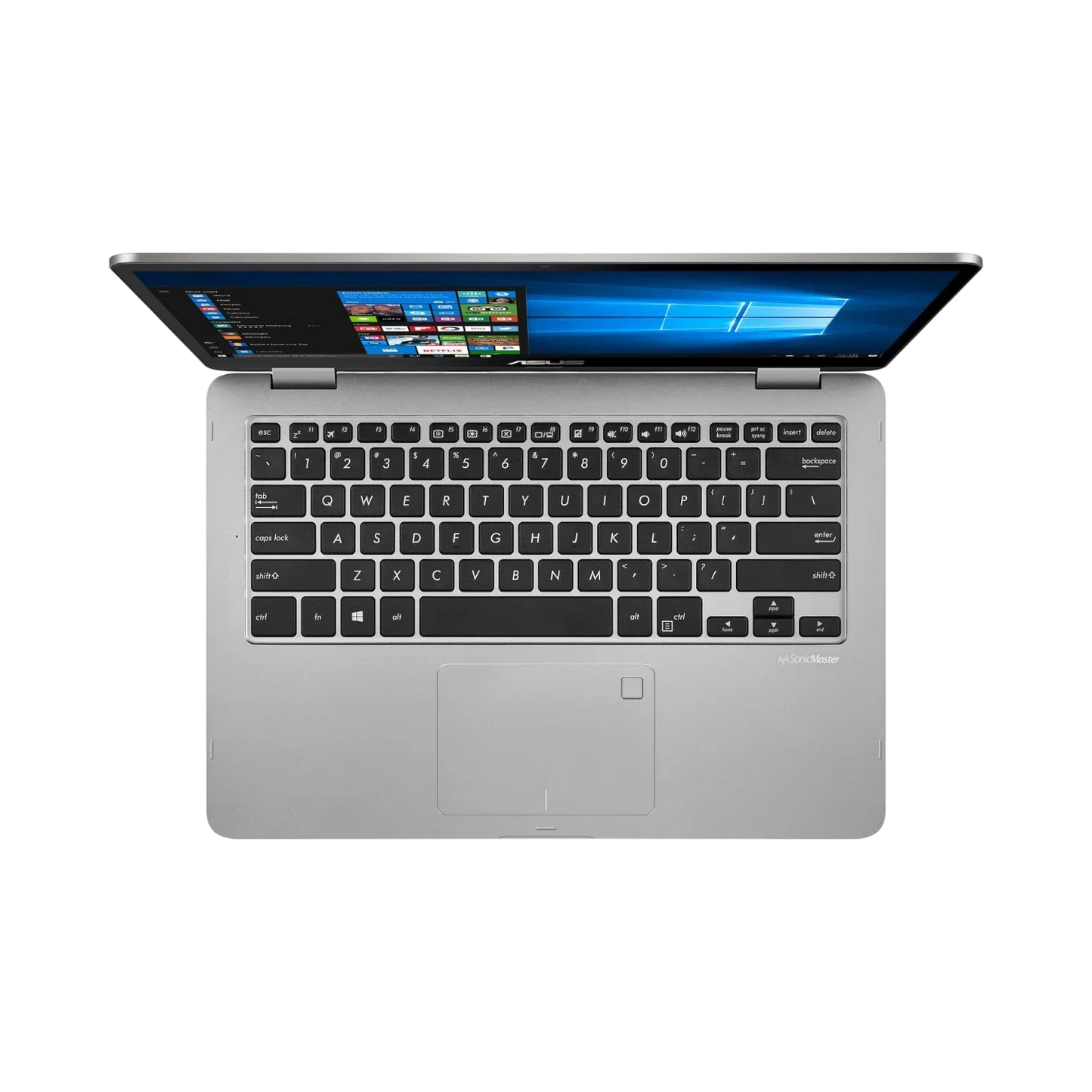 ASUS VivoBook Flip 14 J401MA 14" Multi-Touch 2-in-1 Laptop, Intel Celeron N4020, 4GB DDR4 RAM, 64GB eMMC