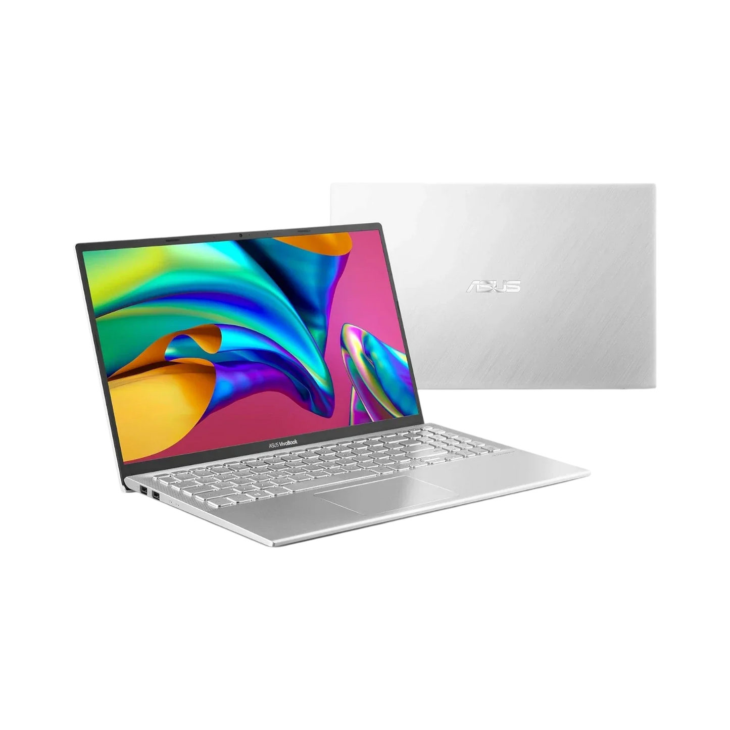 ASUS VivoBook S15 S512 Thin & Light 15.6" Laptop, Intel Core i7-8565U, 8GB DDR4 RAM, 256GB SSD + 1TB HDD (Silver Metal)