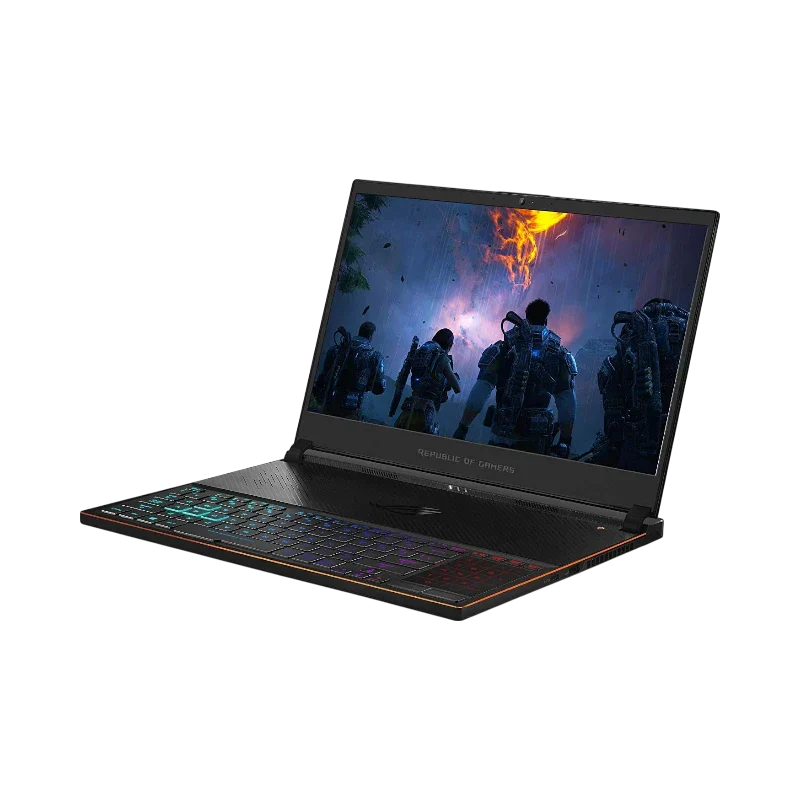 ASUS ROG Zephyrus S Ultra Slim 15.6" Gaming Laptop, Intel Core i7-9750H, NVIDIA RTX 2070, 16GB DDR4 RAM, 512GB SSD