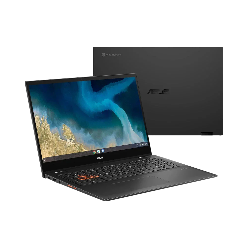 ASUS Chromebook Flip CM5 15.6" Touchscreen Laptop, AMD Ryzen 5 3500C, 8GB RAM, 128GB SSD (Mineral Gray)