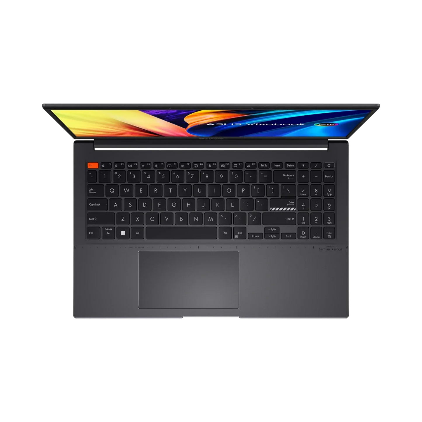 ASUS VivoBook S15 OLED 15.6" Laptop, Intel Core i5-12500H, 8GB RAM, 512GB SSD (Indie Black)