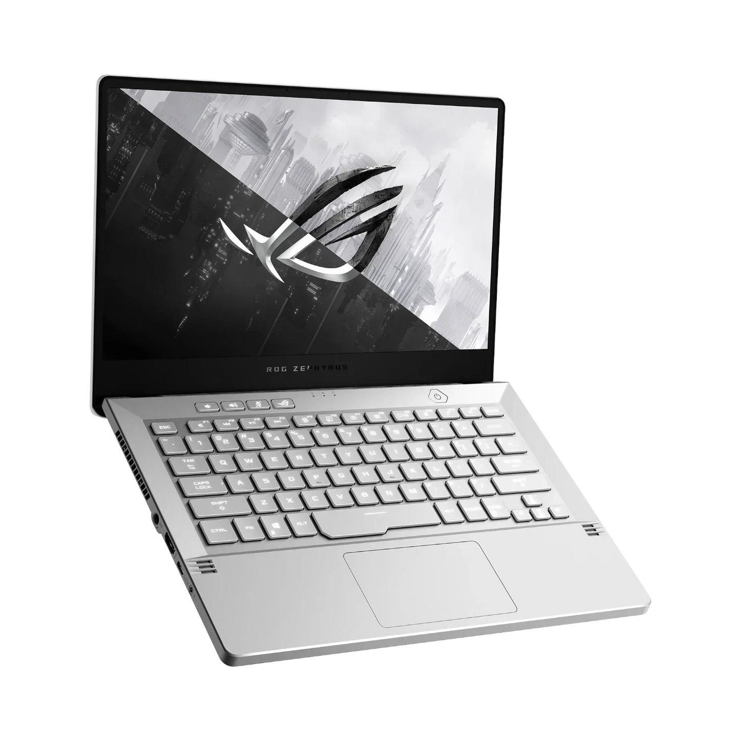 ASUS ROG Zephyrus G14 14" Gaming Laptop, AMD Ryzen 9 4900HS, NVIDIA RTX 2060, 16GB RAM, 1TB SSD (Moonlight White)