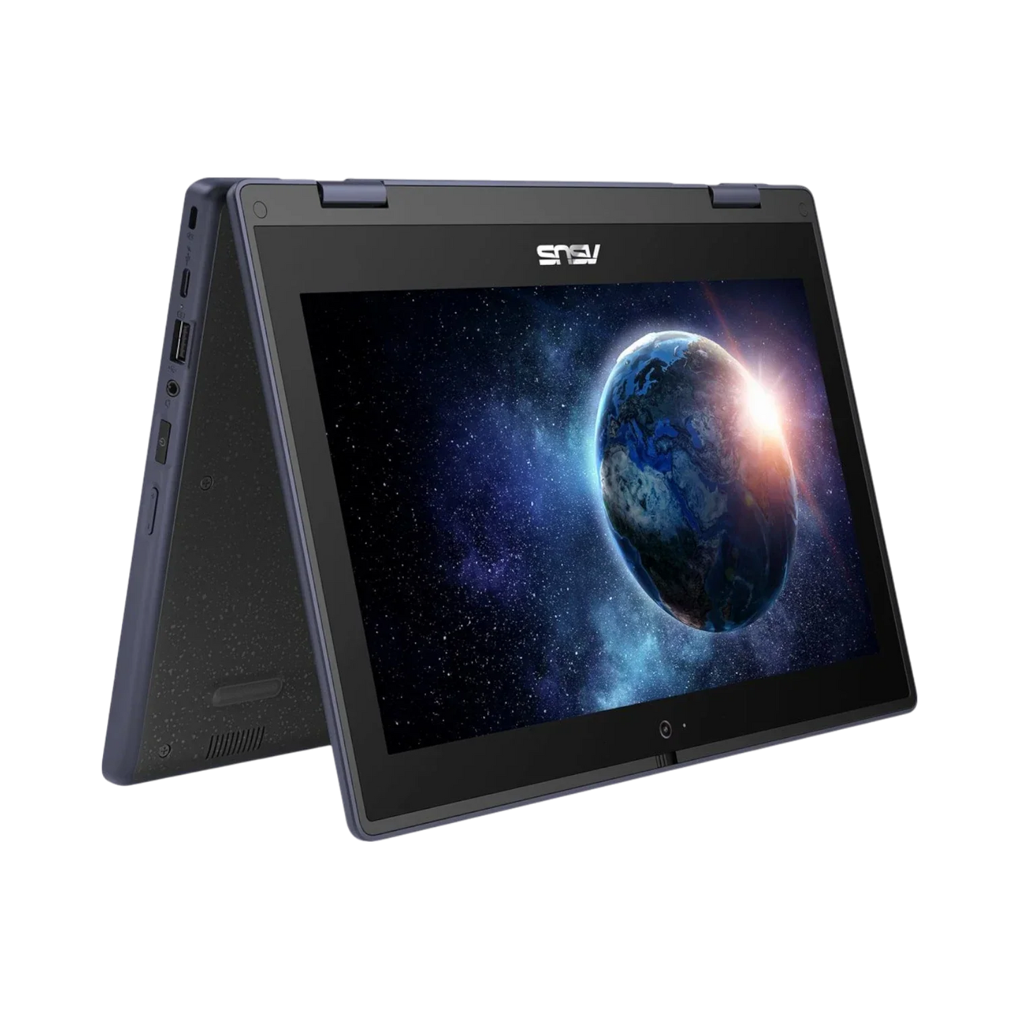 ASUS BR1102FGA 11.6" Touchscreen 2-in-1 Rugged Notebook, Intel Celeron N100, 4GB RAM, 128GB SSD (Mineral Gray)