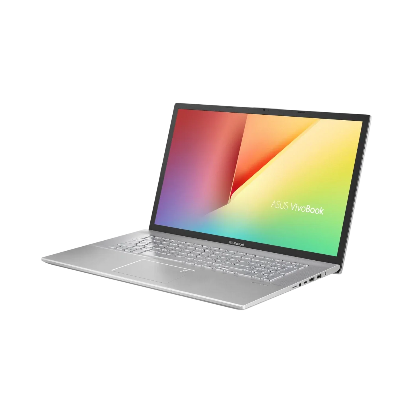 ASUS VivoBook 17 F712DA Thin & Light 17.3" Laptop, Intel Core i5-8265U, 8GB DDR4 RAM, 128GB SSD + 1TB HDD (Transparent Silver)