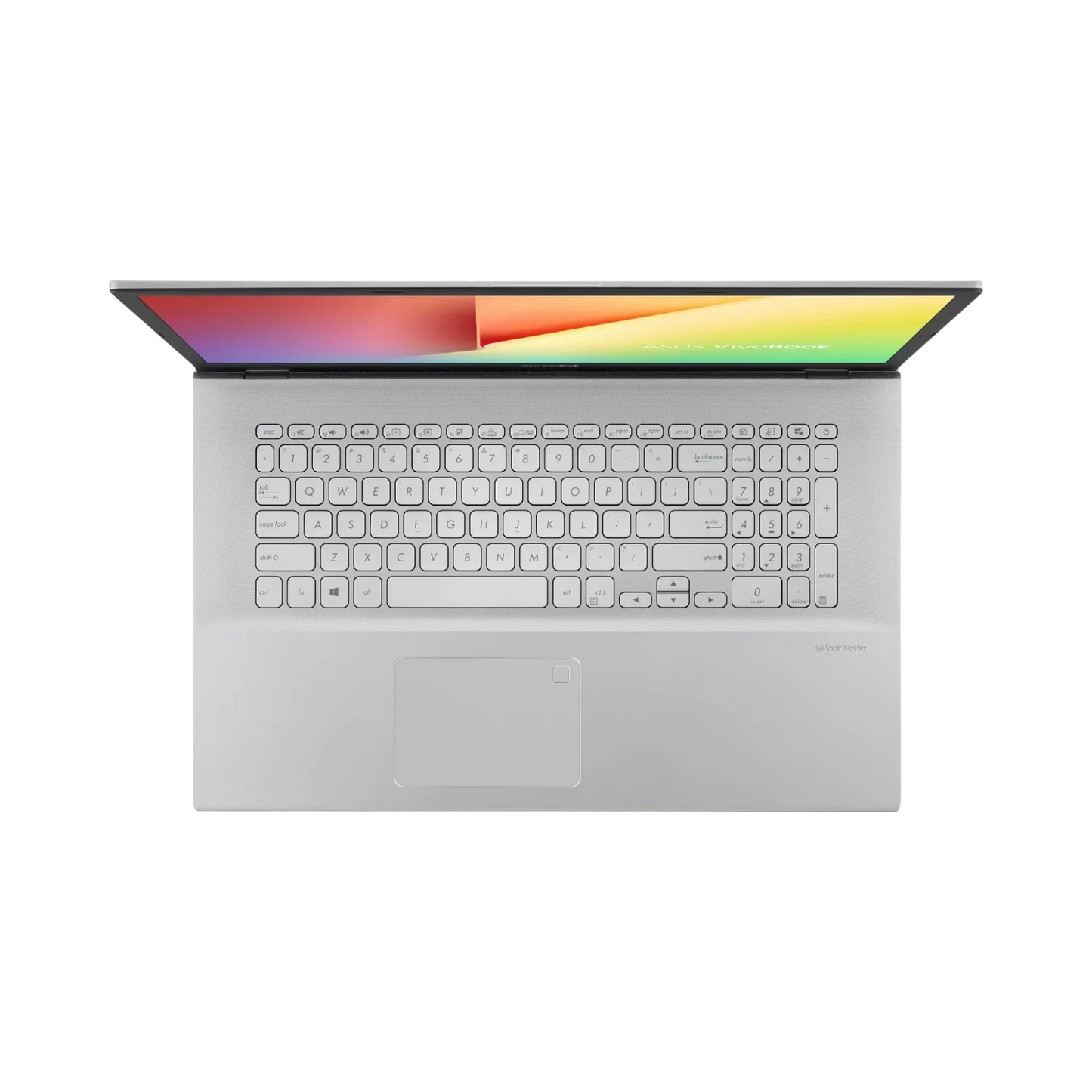 ASUS VivoBook 17 F712DA Thin & Light 17.3" Laptop, Intel Core i5-8265U, 8GB DDR4 RAM, 128GB SSD + 1TB HDD (Transparent Silver)