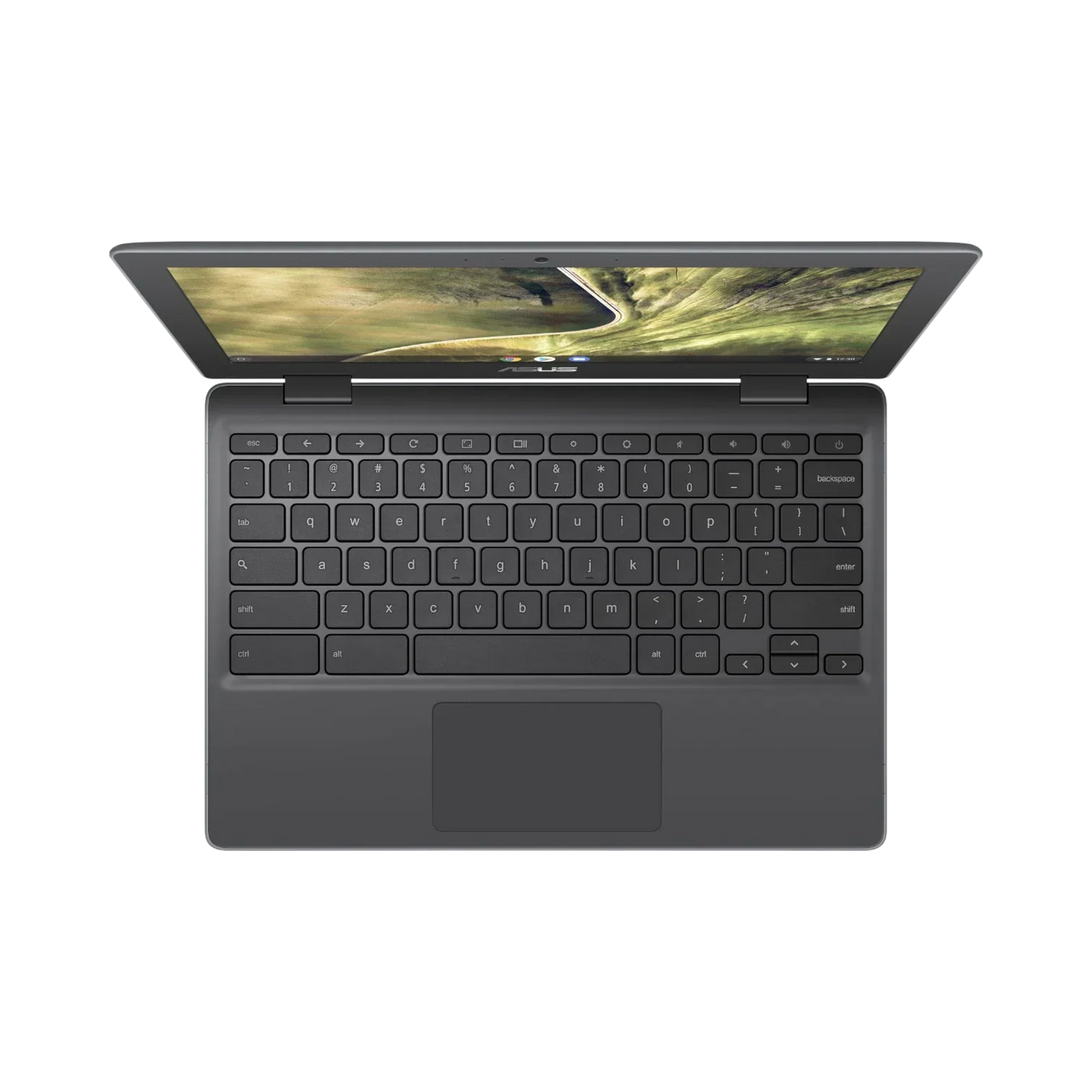 ASUS Chromebook C204 11.6" Rugged Notebook, Intel Celeron N4020, 4GB RAM, 32GB Flash Memory (Dark Gray)