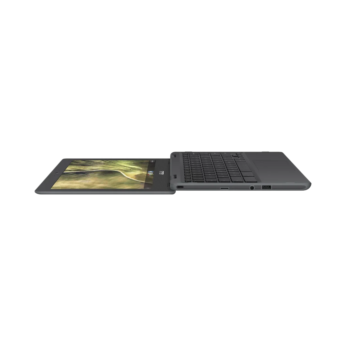 ASUS Chromebook C204 11.6" Rugged Notebook, Intel Celeron N4020, 4GB RAM, 32GB Flash Memory (Dark Gray)