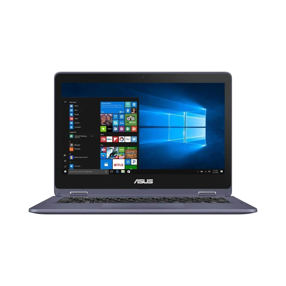 ASUS VivoBook Flip 11.6" Laptop, Intel Celeron N3350, 4GB RAM, 256GB eMMC