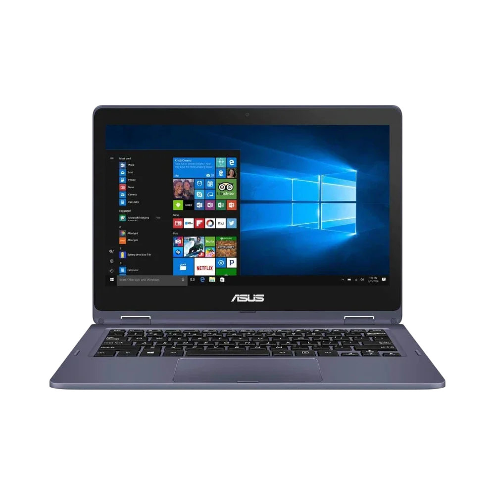 ASUS VivoBook Flip 11.6" Laptop, Intel Celeron N3350, 4GB RAM, 256GB eMMC
