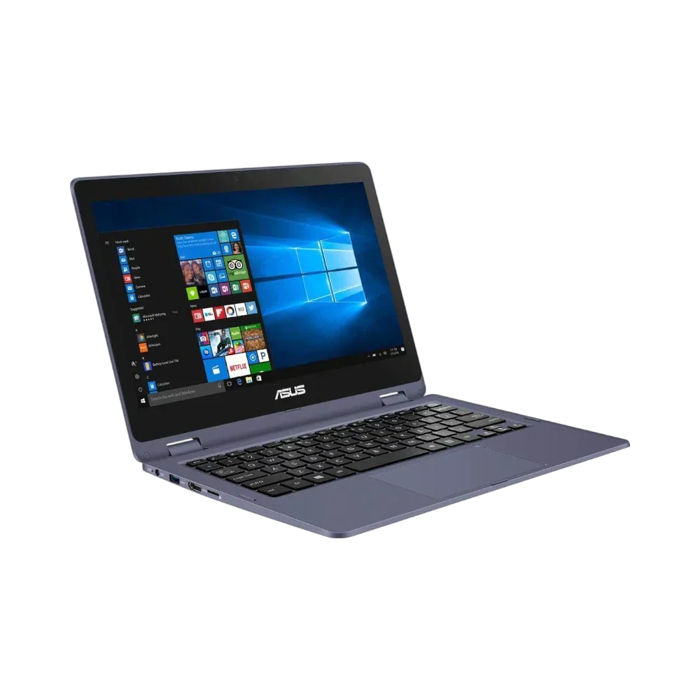 ASUS VivoBook Flip 11.6" Laptop, Intel Celeron N3350, 4GB RAM, 256GB eMMC