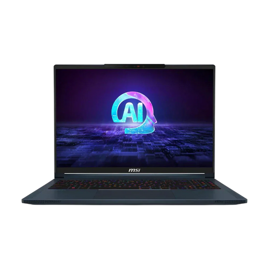 MSI Stealth 16 AI Studio A1V 16" Gaming Laptop, Intel Core Ultra 9 185H, 32GB RAM, 1TB NVMe SSD (Star Blue)