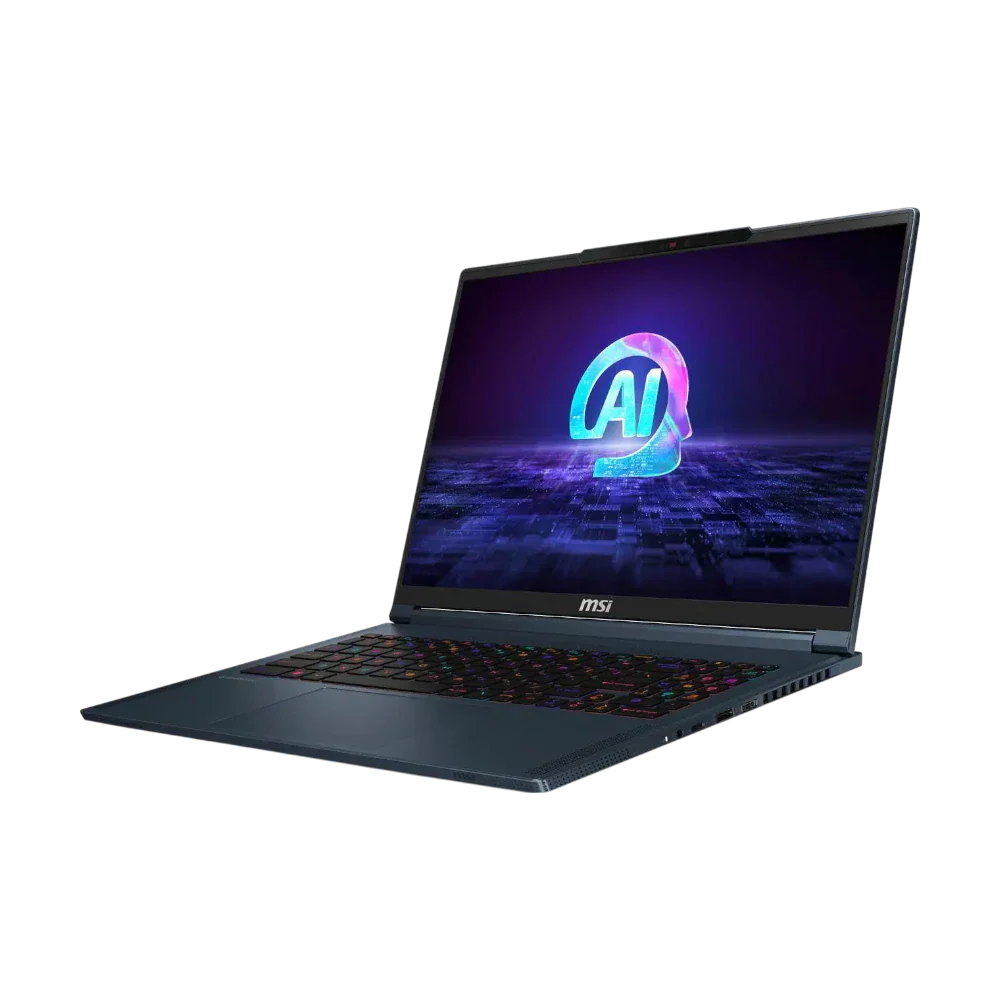 MSI Stealth 16 AI Studio A1V 16" Gaming Laptop, Intel Core Ultra 9 185H, 32GB RAM, 1TB NVMe SSD (Star Blue)