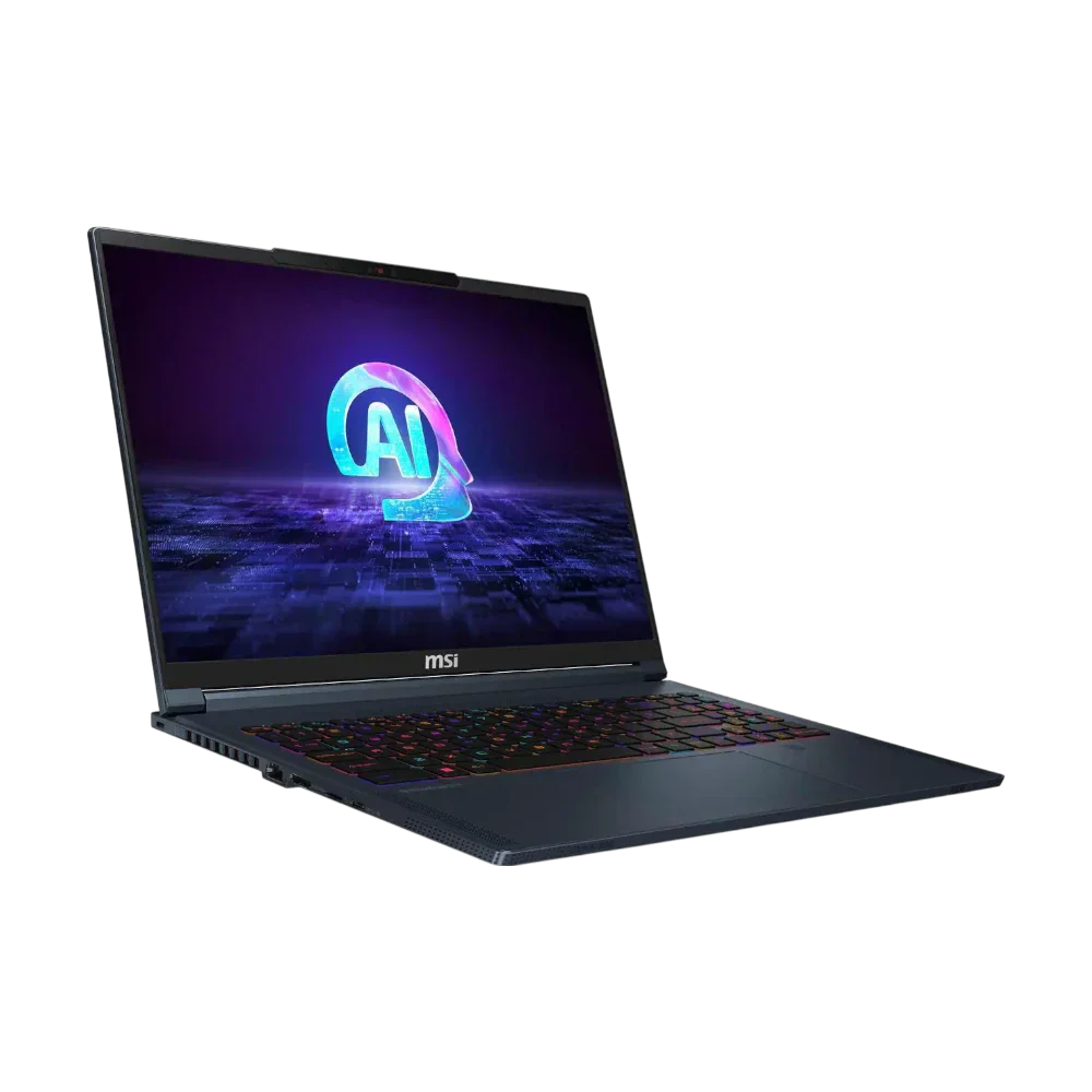 MSI Stealth 16 AI Studio A1V 16" Gaming Laptop, Intel Core Ultra 9 185H, 32GB RAM, 1TB NVMe SSD (Star Blue)