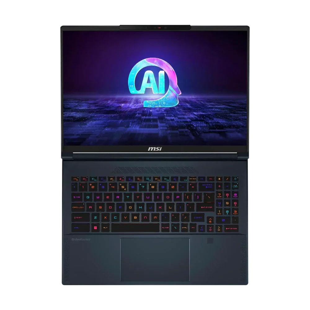 MSI Stealth 16 AI Studio A1V 16" Gaming Laptop, Intel Core Ultra 9 185H, 32GB RAM, 1TB NVMe SSD (Star Blue)