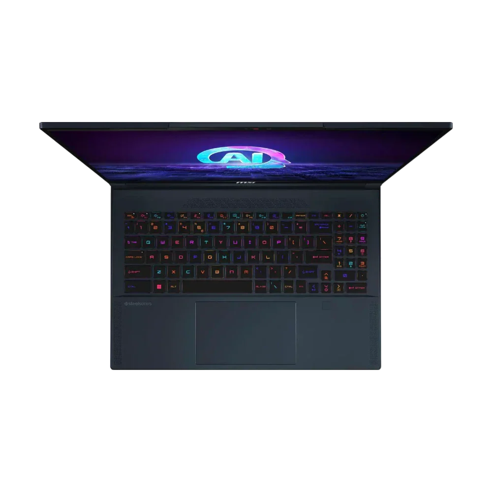 MSI Stealth 16 AI Studio A1V 16" Gaming Laptop, Intel Core Ultra 9 185H, 32GB RAM, 1TB NVMe SSD (Star Blue)