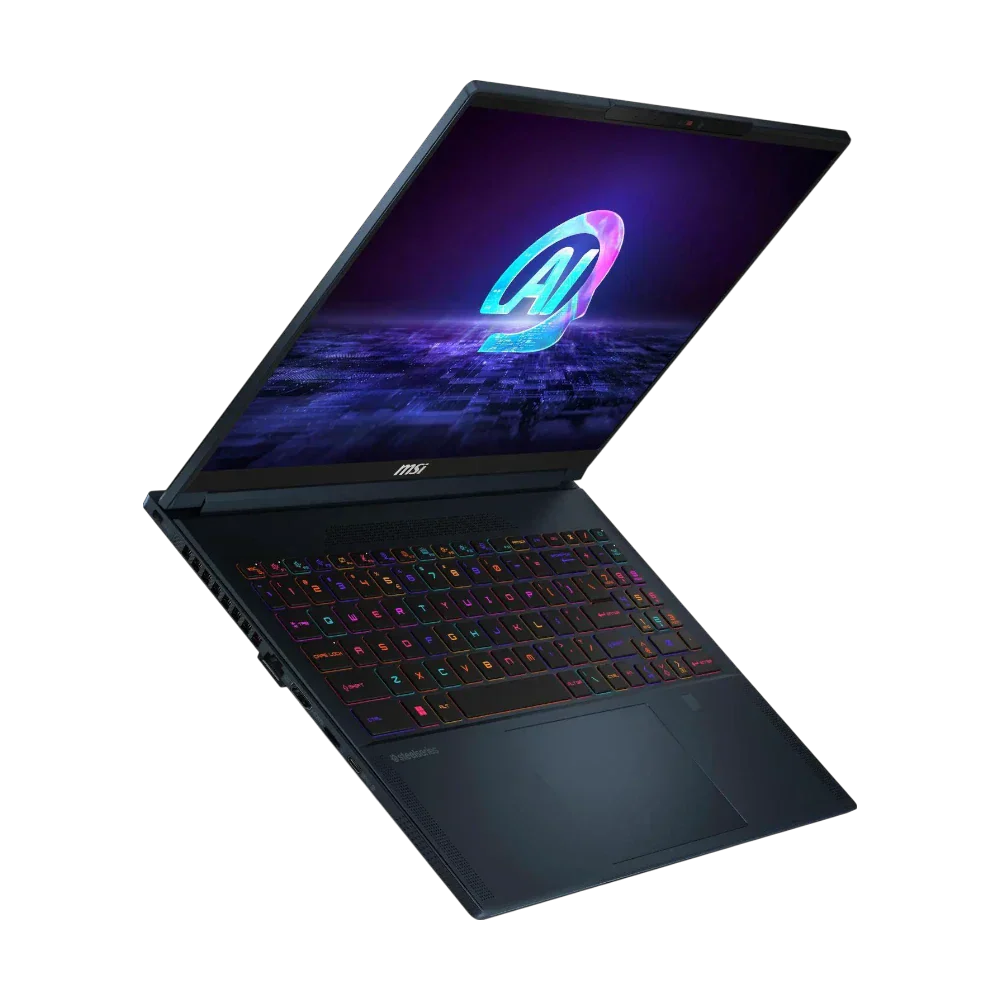 MSI Stealth 16 AI Studio A1V 16" Gaming Laptop, Intel Core Ultra 9 185H, 32GB RAM, 1TB NVMe SSD (Star Blue)