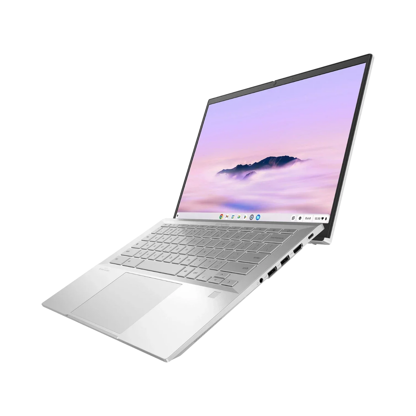 ASUS CX54 Chromebook Plus 14" Laptop, Intel Core Ultra 5 115U, 8GB RAM, 128GB SSD (Fog Silver)