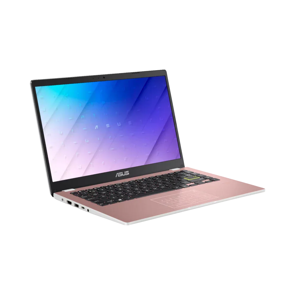 ASUS E410 14" Laptop, Intel Celeron N4020, 4GB RAM, 64GB eMMC (Rose Gold)