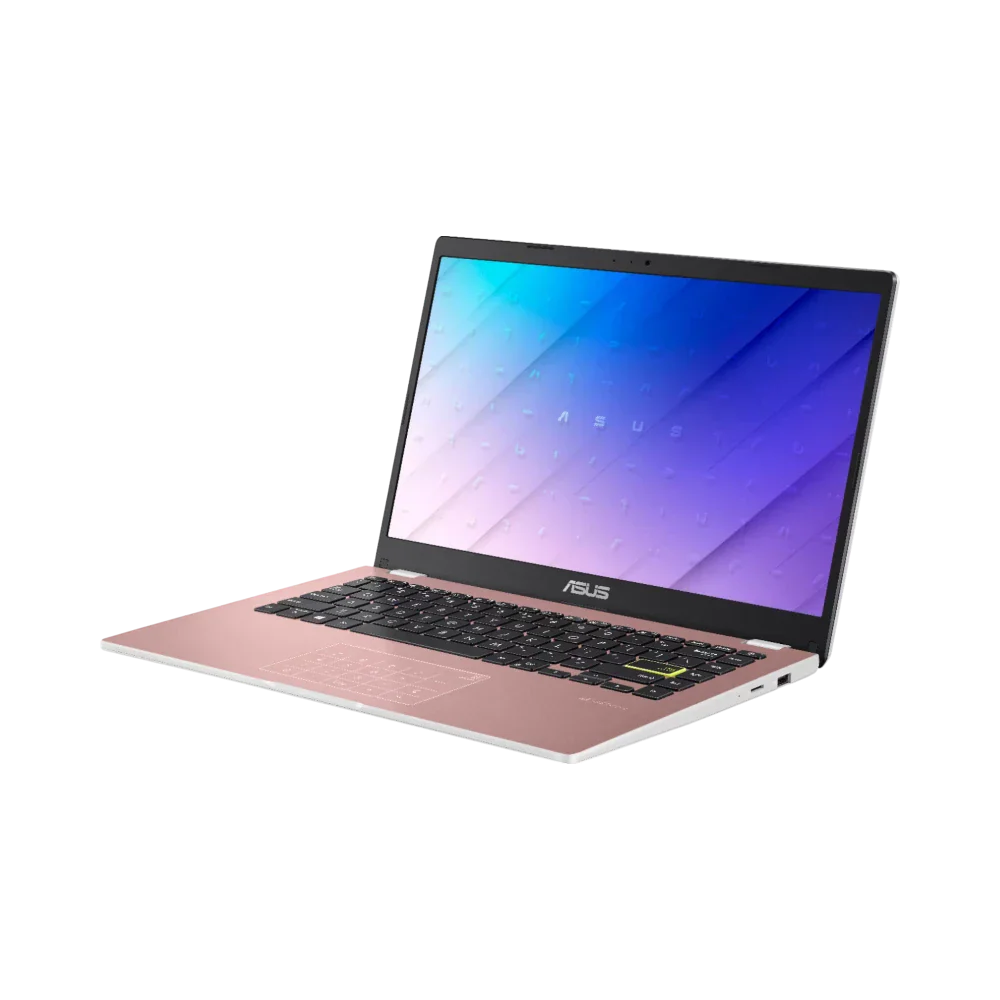 ASUS E410 14" Laptop, Intel Celeron N4020, 4GB RAM, 64GB eMMC (Rose Gold)