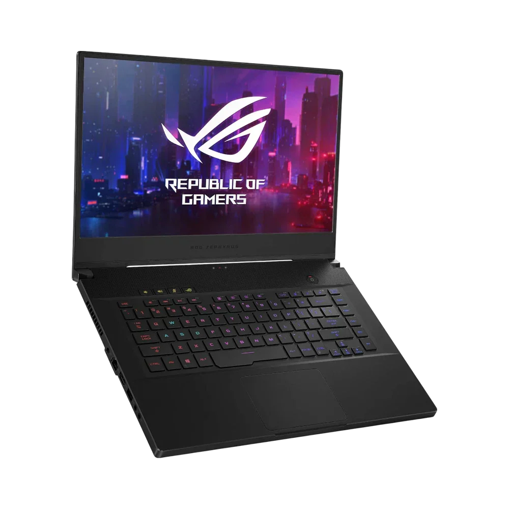 ASUS ROG Zephyrus M Thin & Portable 15.6" Gaming Laptop, Intel Core i7-9750H, NVIDIA RTX 2070 Max-Q, 16GB DDR4 RAM, 1TB SSD