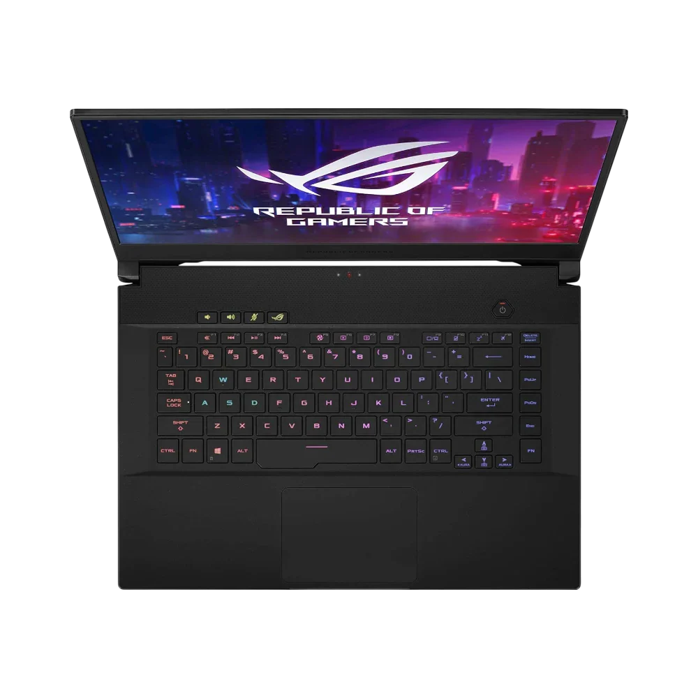 ASUS ROG Zephyrus M Thin & Portable 15.6" Gaming Laptop, Intel Core i7-9750H, NVIDIA RTX 2070 Max-Q, 16GB DDR4 RAM, 1TB SSD