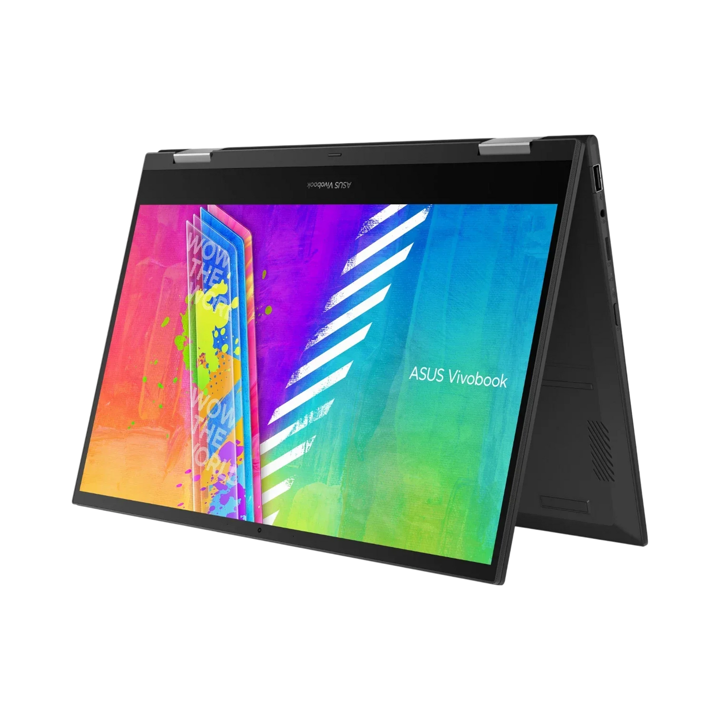 ASUS VivoBook Go 14 Flip Thin & Light 14" 2-in-1 Laptop, Intel Celeron N4500, 4GB RAM, 64GB eMMC