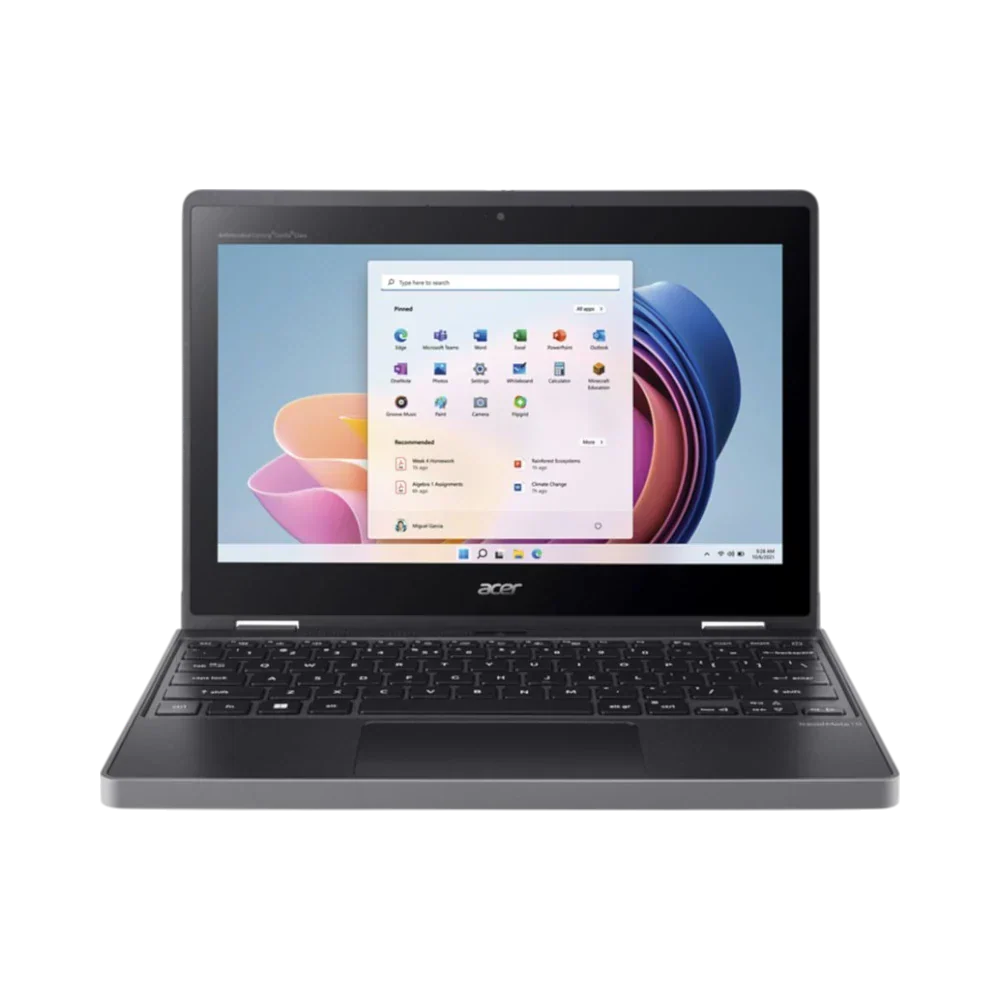 Acer TravelMate B3 Spin 11 11.6" Touchscreen Notebook, Intel Core N100, 4GB RAM, 128GB SSD