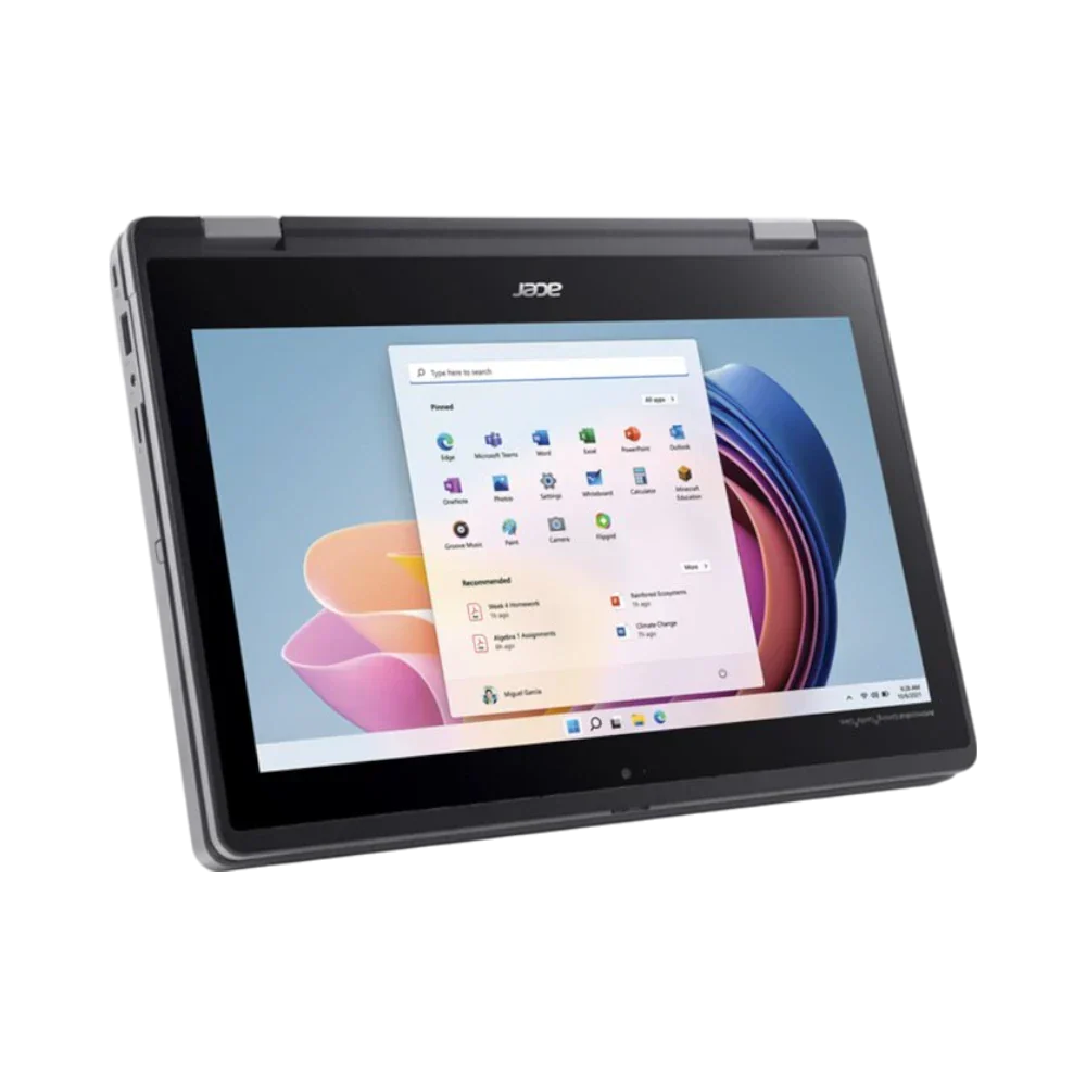 Acer TravelMate B3 Spin 11 11.6" Touchscreen Notebook, Intel Core N100, 4GB RAM, 128GB SSD