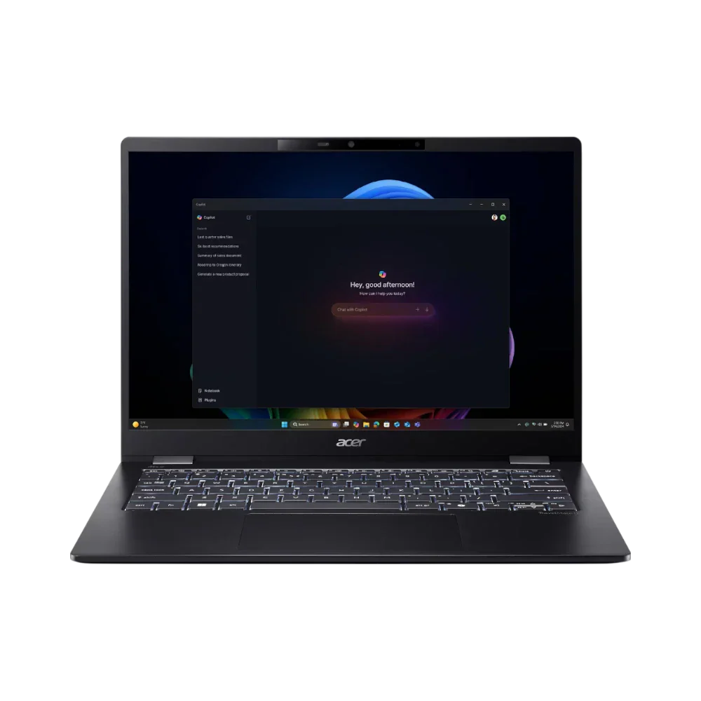 Acer TravelMate P6 14 AI Copilot+ 14" Laptop, Intel Core Ultra 5 226V, 16GB RAM, 1TB SSD