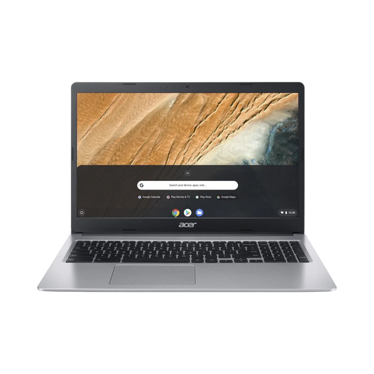 Acer Chromebook 315 15.6" Laptop, Intel Celeron N4020, 4GB RAM, 32GB eMMC (Pure Silver)
