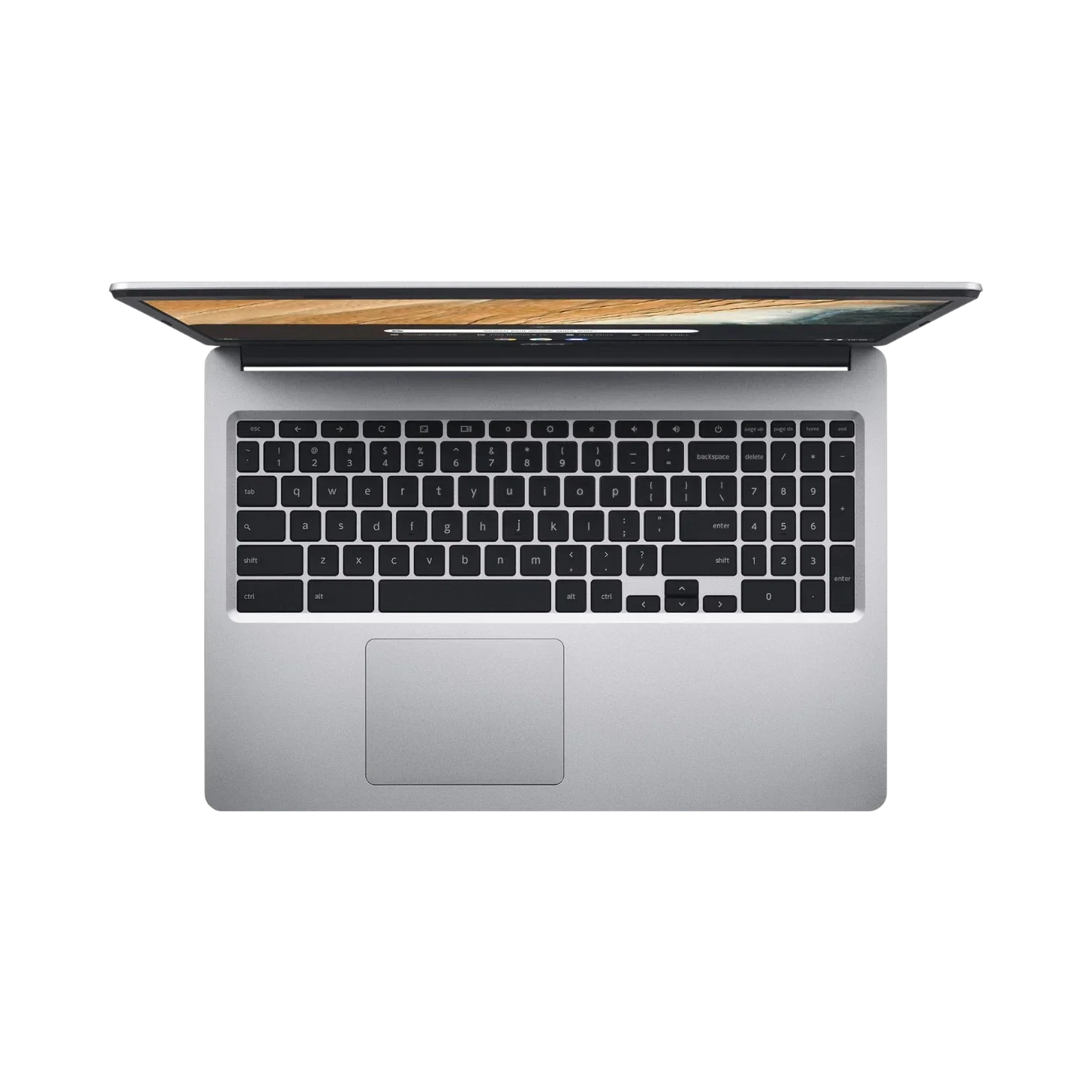 Acer Chromebook 315 15.6" Laptop, Intel Celeron N4020, 4GB RAM, 32GB eMMC (Pure Silver)