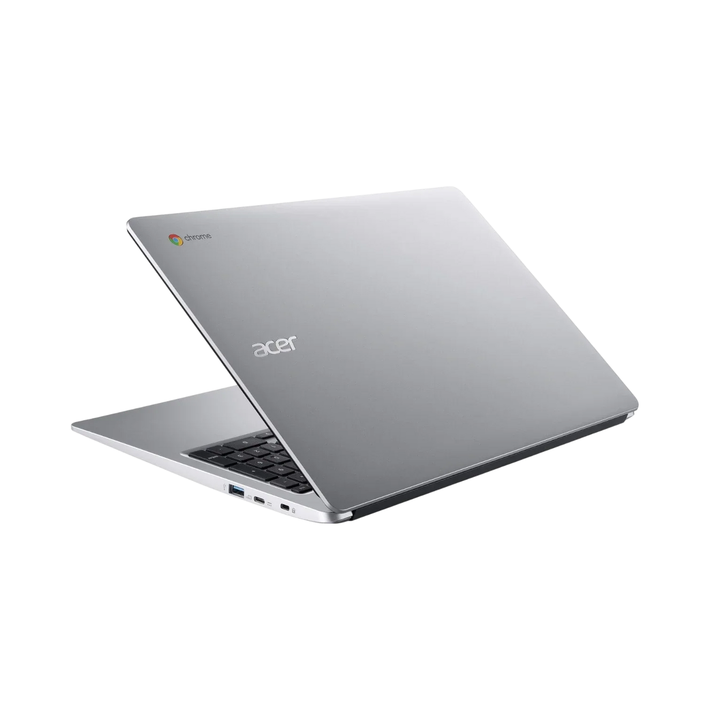 Acer Chromebook 315 15.6" Laptop, Intel Celeron N4020, 4GB RAM, 32GB eMMC (Pure Silver)