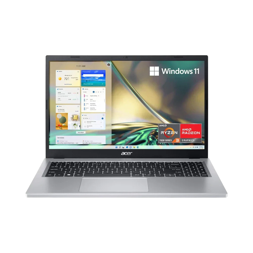 Acer Aspire 3 A315-24P-R7VH Slim 15.6" Laptop, AMD Ryzen 3 7320U, 8GB RAM, 128GB SSD