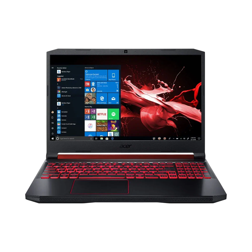 Acer Nitro 5 15.6" Gaming Laptop, Intel Core i7-9750H, NVIDIA RTX 2060, 16GB DDR4 RAM, 512GB SSD