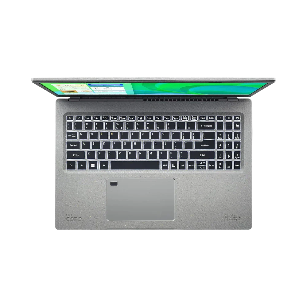 Acer Aspire Vero Green AV15-51-75QQ 15.6" Laptop, Intel Core i7-1195G7, 16GB DDR4 RAM, 512GB SSD