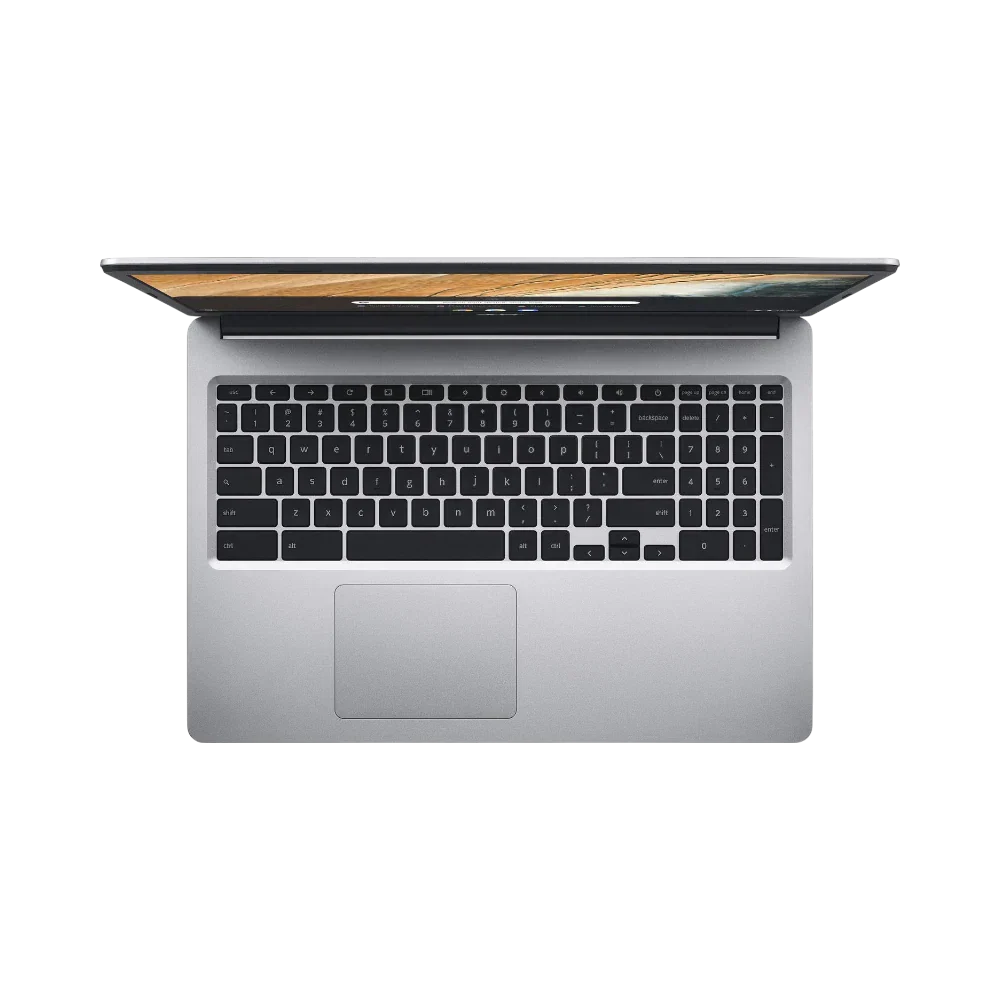 Acer Chromebook 315 15.6" Laptop, Intel Celeron N4000, 4GB RAM, 64GB eMMC (Pure Silver)