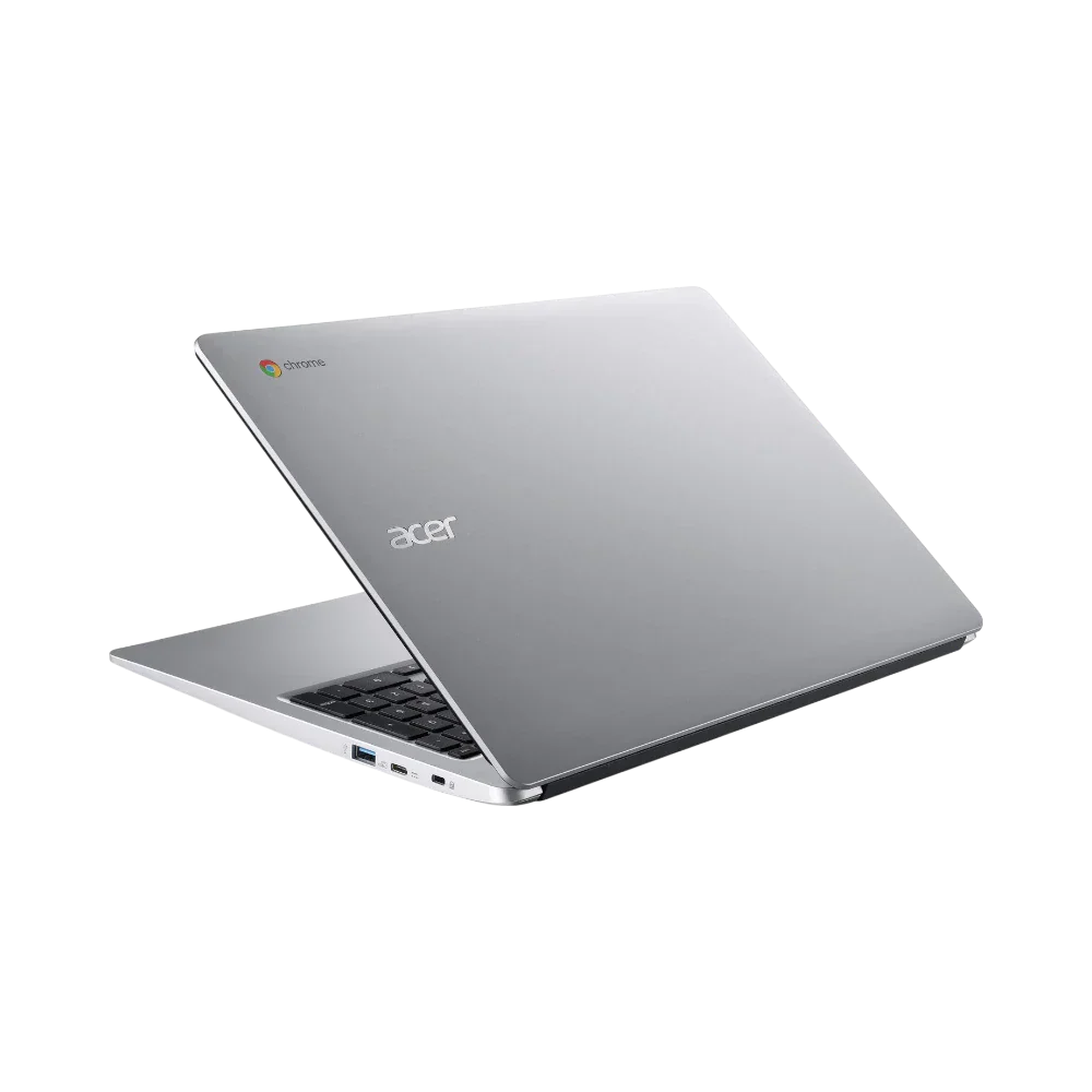 Acer Chromebook 315 15.6" Laptop, Intel Celeron N4000, 4GB RAM, 64GB eMMC (Pure Silver)