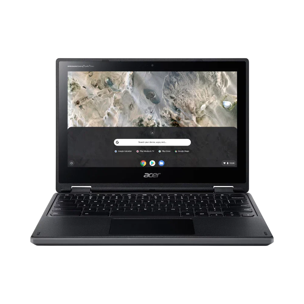 Acer Chromebook Spin 311 R721T-62ZQ 11.6" Touchscreen 2-in-1 Notebook, AMD A6-9220C, 4GB RAM, 32GB Flash Memory (Shale Black)