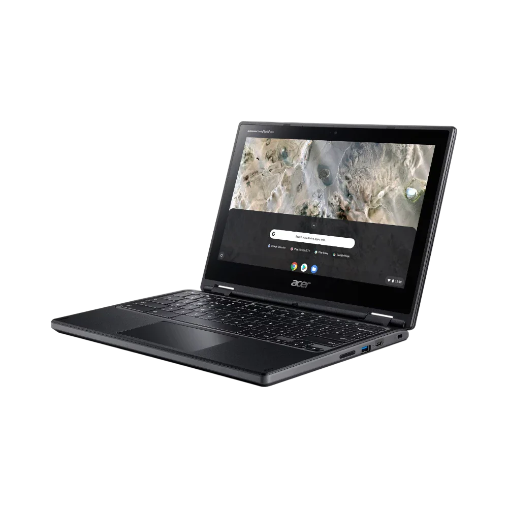 Acer Chromebook Spin 311 R721T-62ZQ 11.6" Touchscreen 2-in-1 Notebook, AMD A6-9220C, 4GB RAM, 32GB Flash Memory (Shale Black)