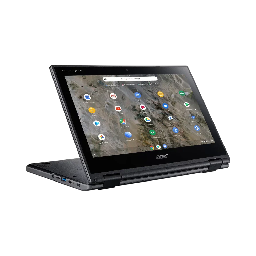 Acer Chromebook Spin 311 R721T-62ZQ 11.6" Touchscreen 2-in-1 Notebook, AMD A6-9220C, 4GB RAM, 32GB Flash Memory (Shale Black)